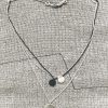 MOON - NECKLACE ( 3 MATERIALS )