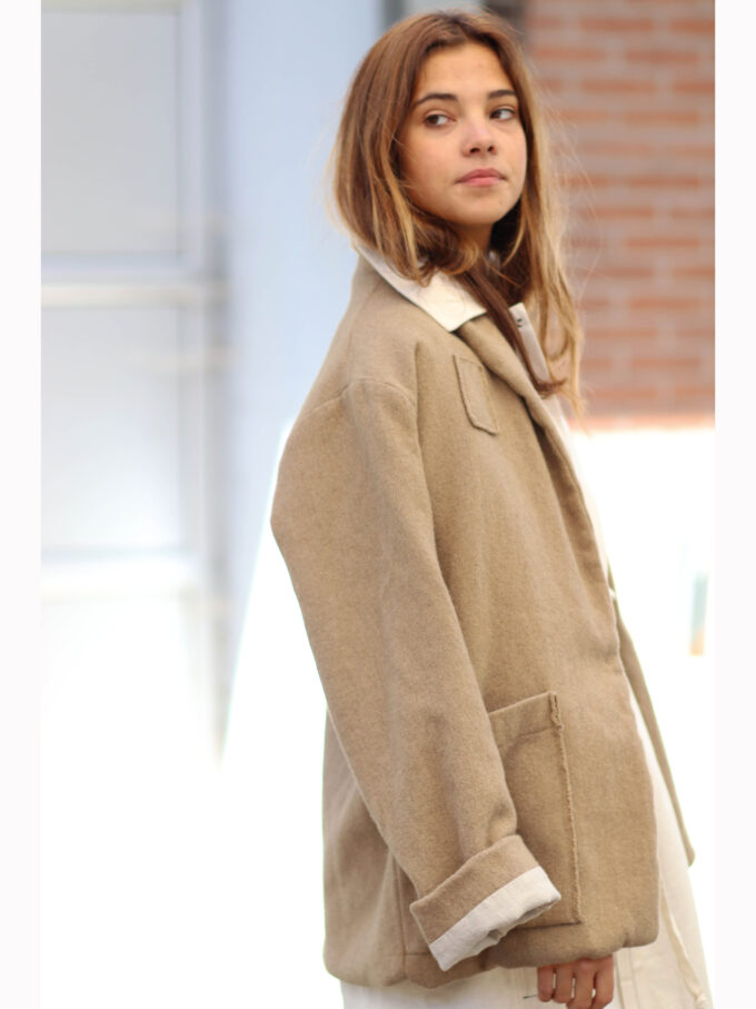 BRITT - WASHED WOOL